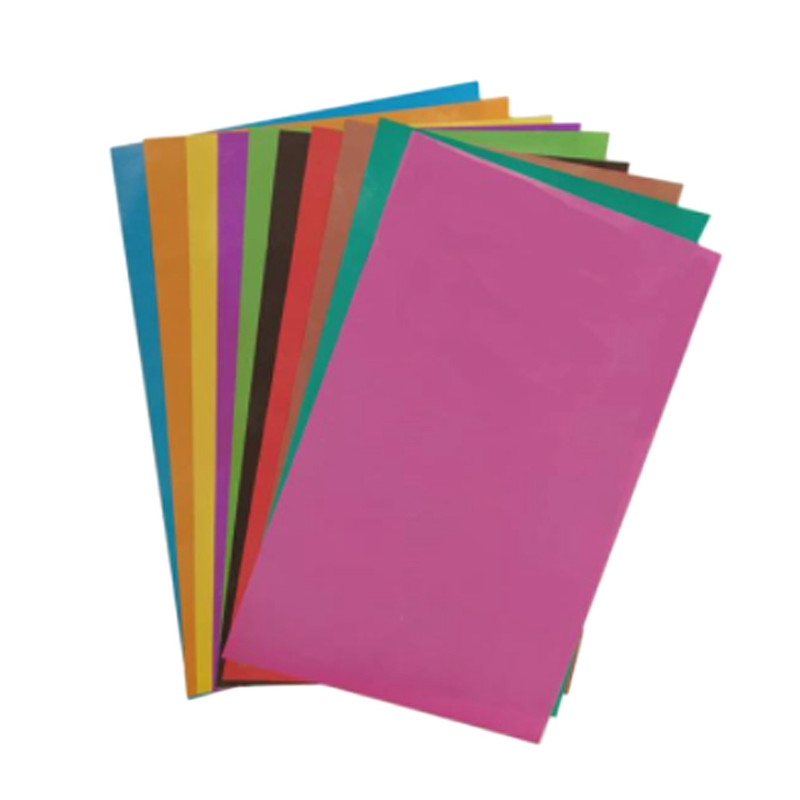 مقوا رنگی کد 01 سایز 25x35  بسته 10 عددی