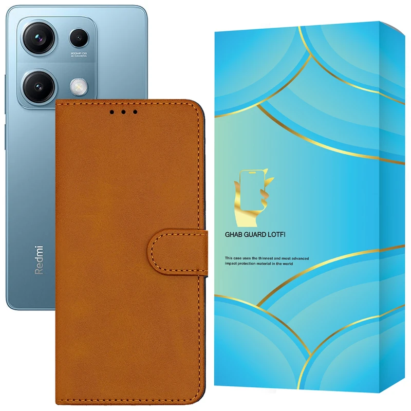 کیف کلاسوری قاب گارد لطفی مدل KKG مناسب برای گوشی موبایل شیائومی شیائومی Redmi Note 14S