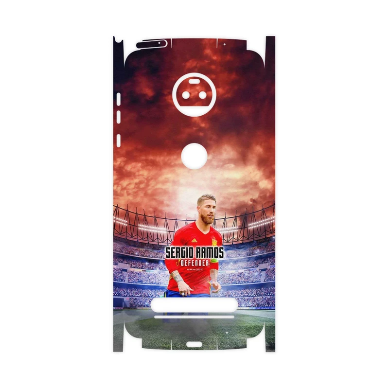 برچسب پوششی ماهوت مدل Sergio Ramos-FullSkin مناسب برای گوشی موبایل موتورولا Moto Z2 Force