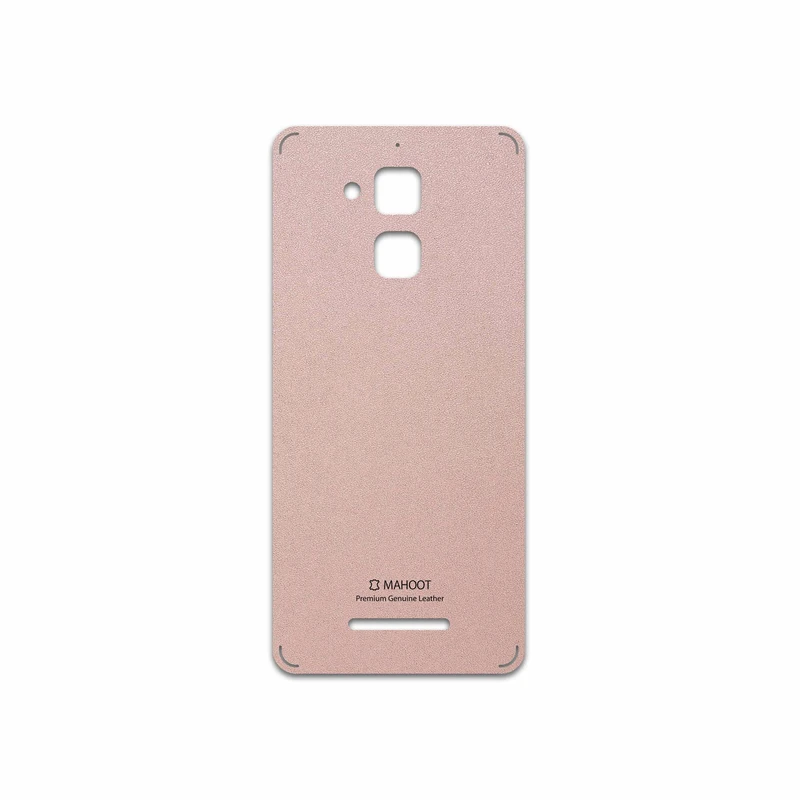 برچسب پوششی ماهوت مدل Rose Gold Leather مناسب برای گوشی موبایل ایسوس Zenfone 3 Max ZC520TL