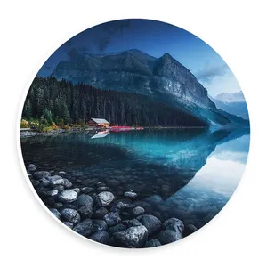  دیوارکوب طرح دریاچه و کلبه مدل wtb571