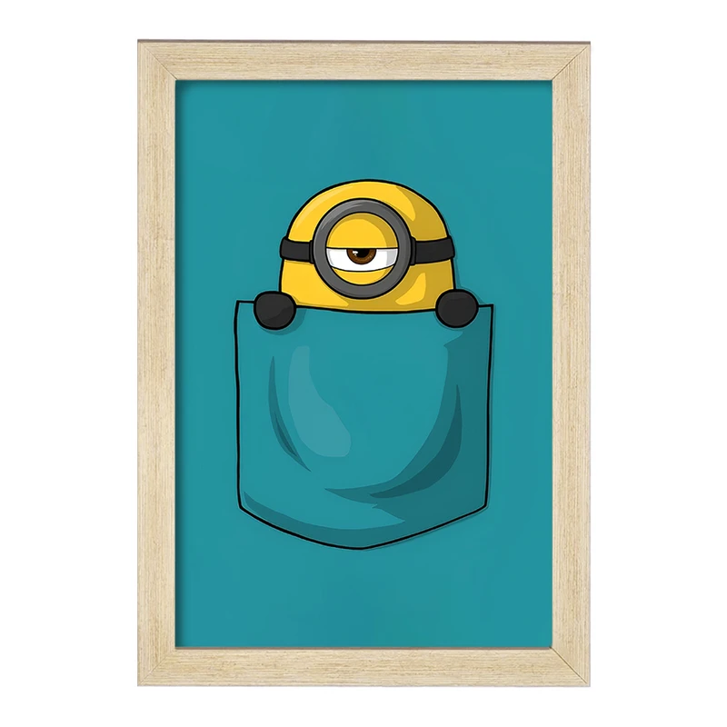 تابلو خندالو مدل مینیون ها (Minions) کد F8605