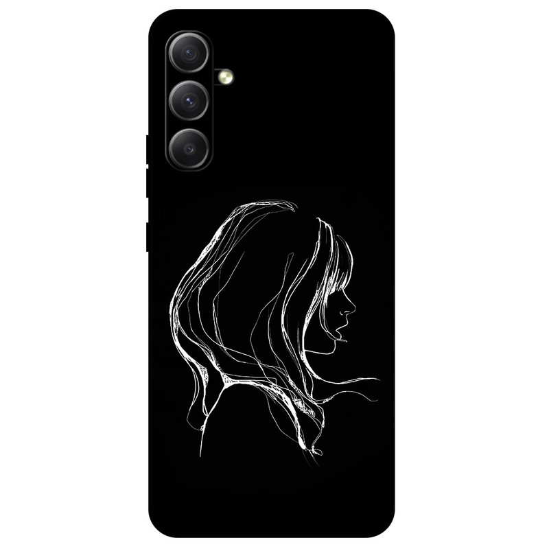کاور مگافون طرح دخترانه مدل 7766 مناسب برای گوشی موبایل سامسونگ Galaxy A34 5G
