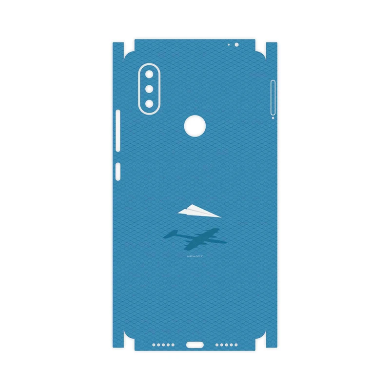 برچسب پوششی ماهوت مدل Minimal Paper Airplane-FullSkin مناسب برای گوشی موبایل شیائومی Mi 8 SE