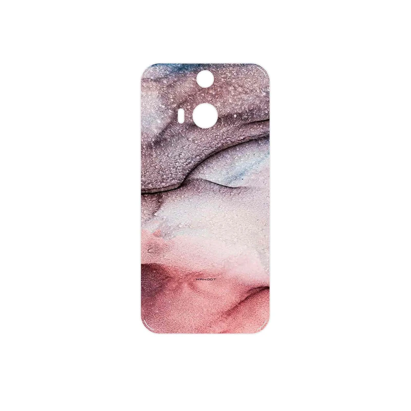 برچسب پوششی ماهوت مدل Smoky pink marble مناسب برای گوشی موبایل اچ تی سی Butterfly 2