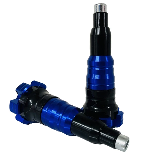 پروتکشن بدنه موتور سیکلت وارون مدل CNC ستاره ای کد B-41-BLU بسته 2 عددی