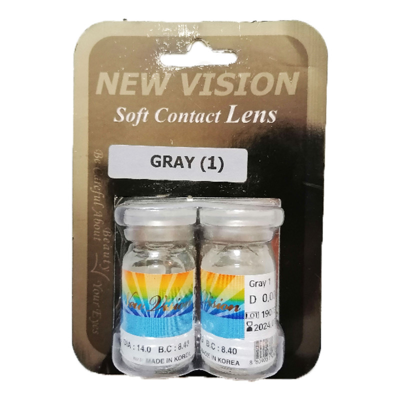 لنز چشم نیو ویژن مدل GR رنگ خاکستری