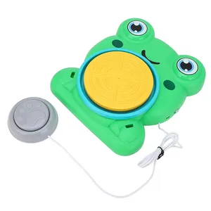 ست شن بازی مدل سفالگری پدالی طرح قورباغه کد Xj560