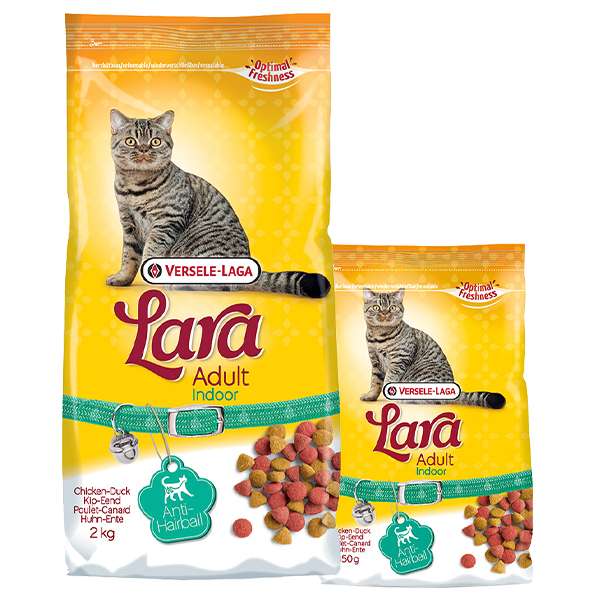 غذا خشک گربه ورسلاگا مدل lara adult indoor وزن 2 کیلوگرم