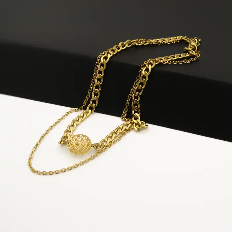 پابند طلا 18 عیار زنانه مانچو مدل Ag009