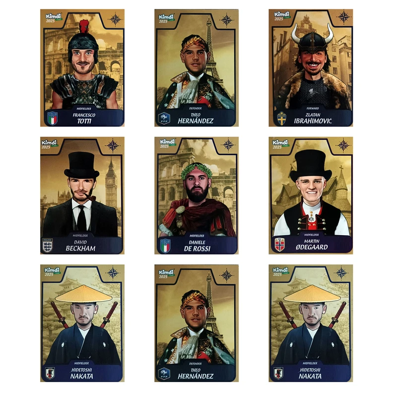 اسباب بازی زینتی کیمدی مدل رویال ستارگان بسته 8 عددی 