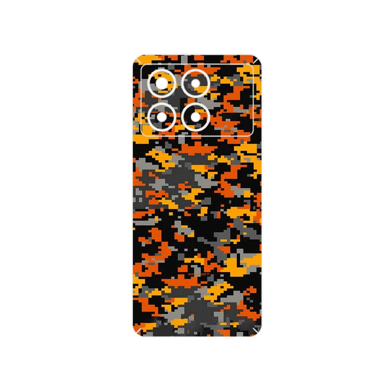 برچسب پوششی ماهوت مدل Army_Autumn_Pixel مناسب برای گوشی موبایل شیائومی Poco X6 Pro