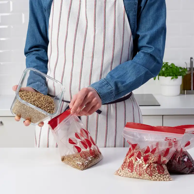 کیسه زیپ دار ایکیا مدل ISTAD بسته 25 عددی