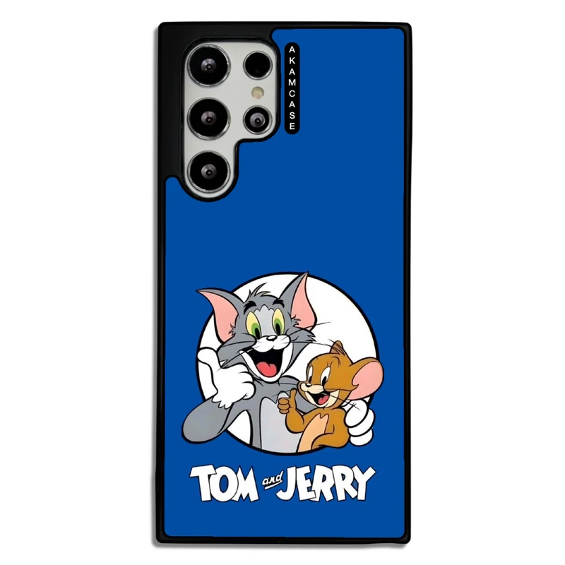 کاور آکام مدل AMC-WSGS22U-TOM & JERRY4 مناسب برای گوشی موبایل سامسونگ Galaxy S22 Ultra