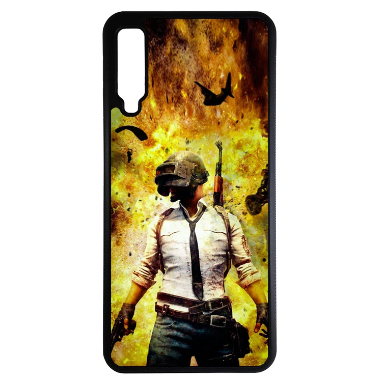کاور طرح بازی پابجی مناسب برای گوشی موبایل سامسونگ galaxy a750/a7 2018