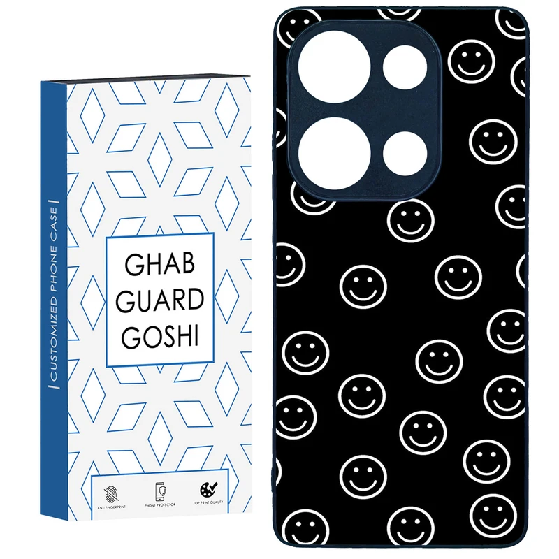 کاور قاب گارد گوشی طرح استیکر کد TPU-277 مناسب برای گوشی موبایل شیائومی Redmi Note 13 Pro 4G / Poco M6 Pro 4G