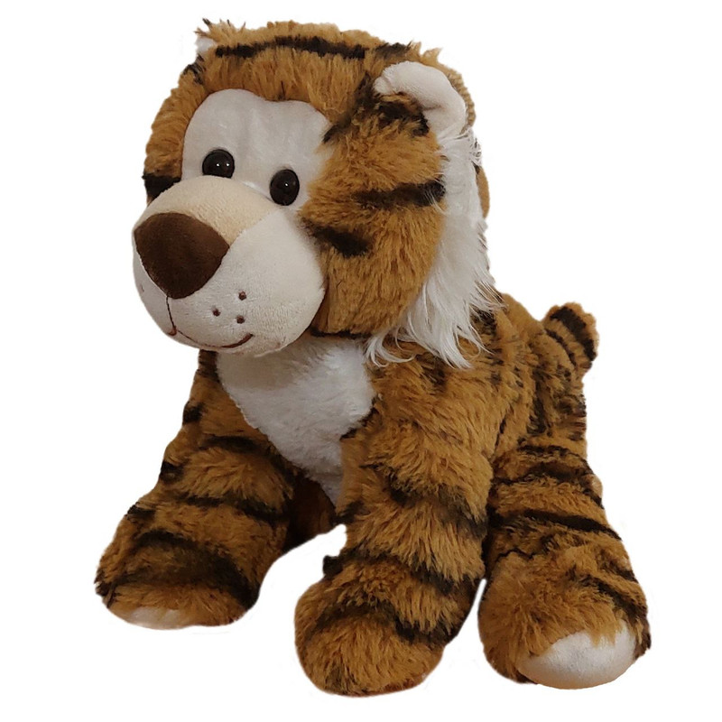 عروسک طرح ببر مدل Sitted Tiger کد SZT5/344 ارتفاع 25 سانتی متر