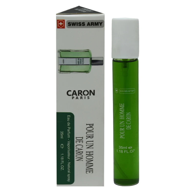 عطر جیبی مردانه سوئیس آرمی مدل کارون حجم 35 میلی لیتر