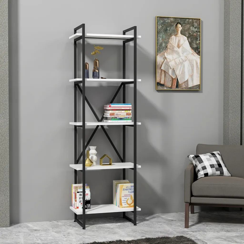 کتابخانه چهار طبقه دیزم مدل  LIB-08U77-60