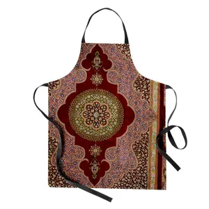 پیش بند آشپزخانه مدوپد طرح قالی قم ترنجی مدل C-Ghom140