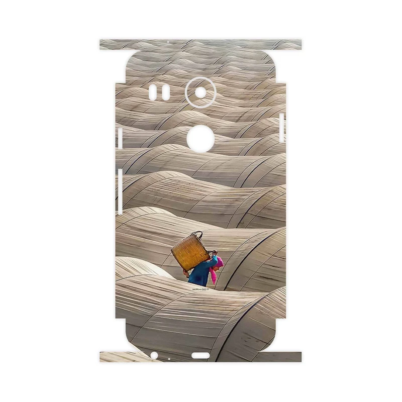 برچسب پوششی ماهوت مدل Strawberry Greenhouses-FullSkin مناسب برای گوشی موبایل گوگل Nexus 5X