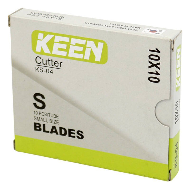 تیغ کاتر کیین مدل ks-04 بسته 10 عددی تیغ کاتر کیین مدل ks-04 بسته 10 عددی