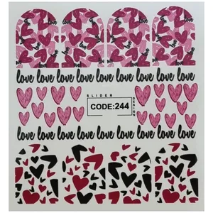 لنز ناخن مدل CODE244