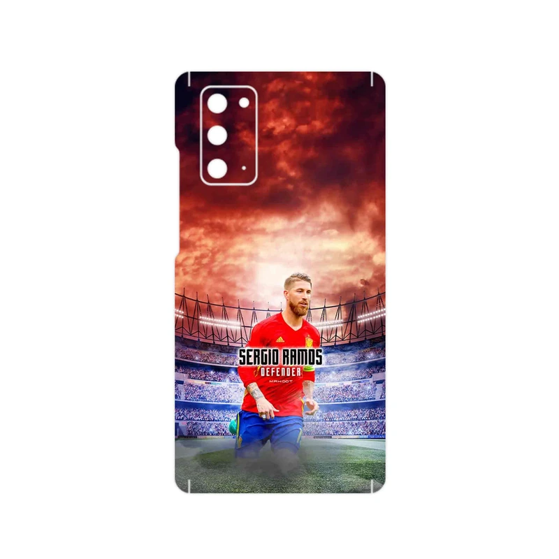 برچسب پوششی ماهوت مدل Sergio Ramos مناسب برای گوشی موبایل سامسونگ Galaxy Note 20