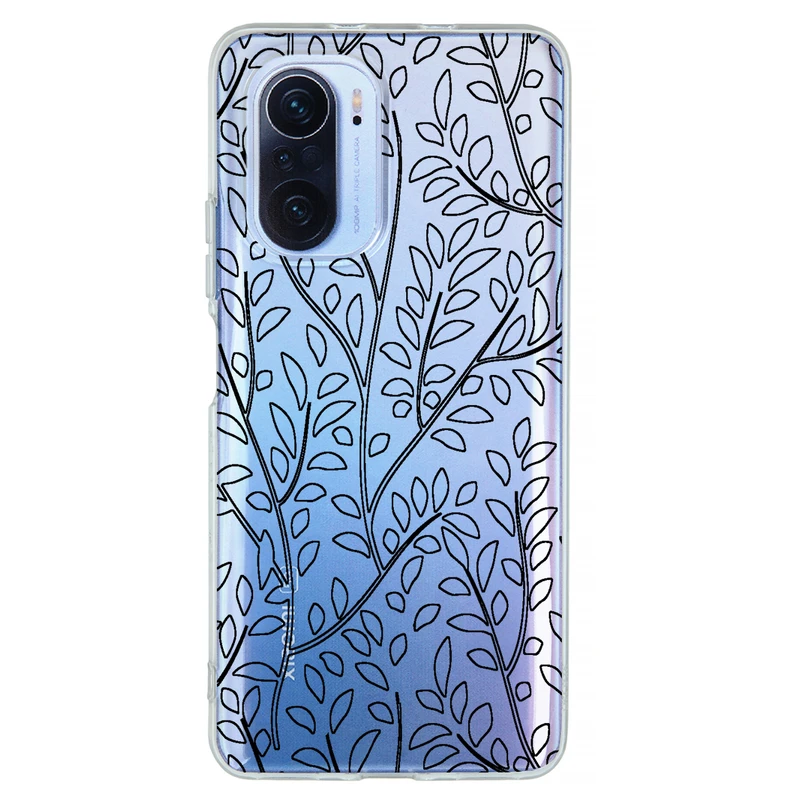 کاور مگافون طرح برگ مدل C45-B مناسب برای گوشی موبایل شیائومی Mi 11i 5G