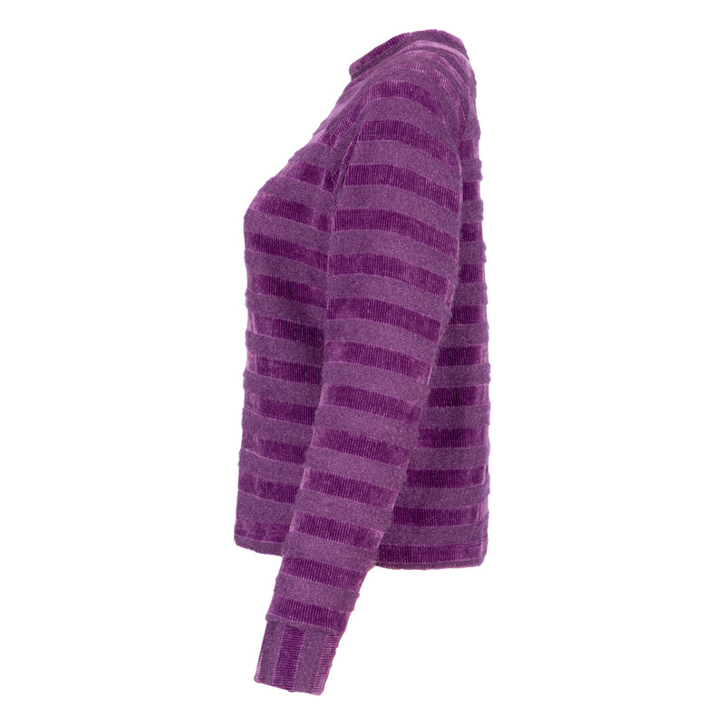 بلوز آستین بلند زنانه سرژه مدل 203414 رنگ بنفش