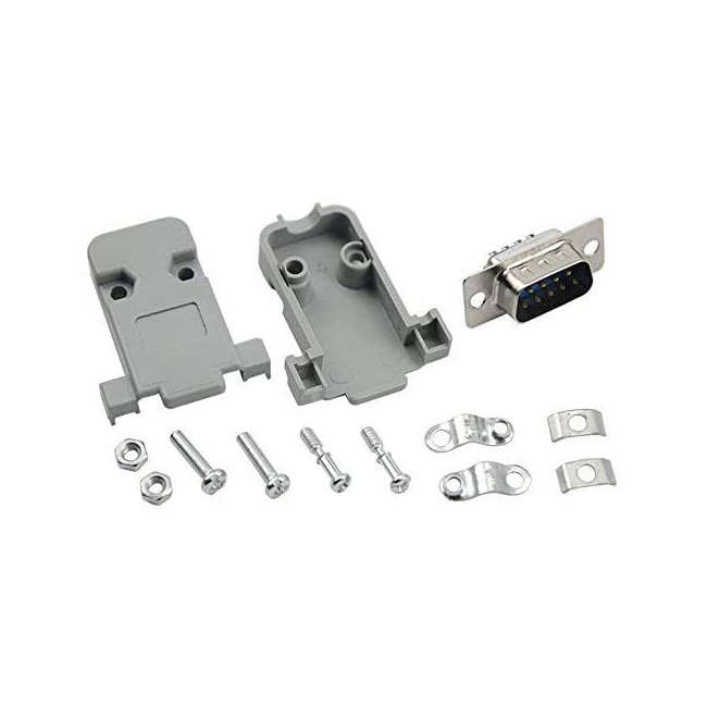 کانکتور سریال نری 9 پین مدل DB9 کانکتور سریال نری 9 پین مدل DB9