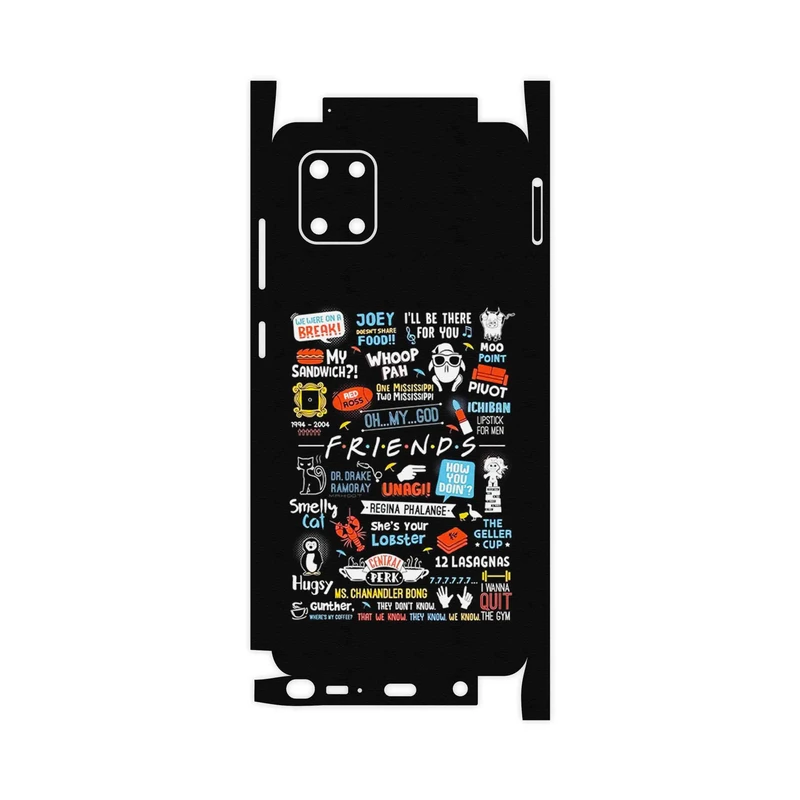 برچسب پوششی ماهوت مدل Friends 2-FullSkin مناسب برای گوشی موبایل سامسونگ Galaxy Note 10 Lite