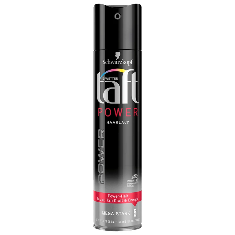 اسپری حالت دهنده مو تافت سری POWER HAARLACK مدل MEGA STARK 5 حجم 300 میلی لیتر