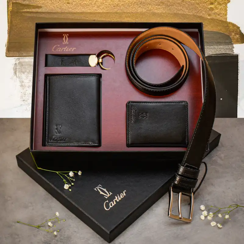 ست هدیه مدل چرم گاوی S1020