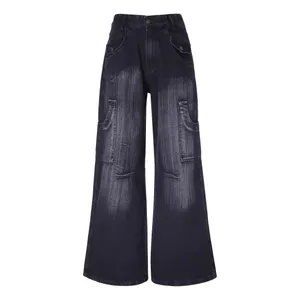 شلوار جین بگ زنانه لوسیفر مدل W22051