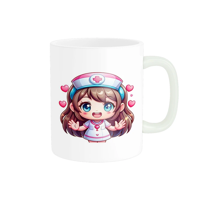 ماگ پادآفرین مدل روز پرستار مبارک کد p1713