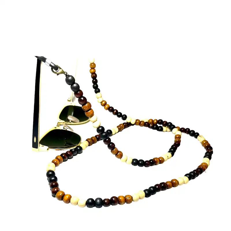 بند عینک مدل چوبی 639