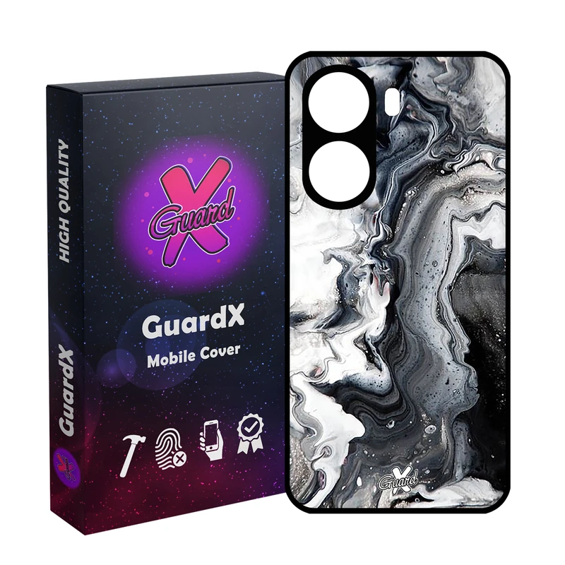 کاور گارد ایکس طرح ماربل مدل 10277 مناسب برای گوشی موبایل شیائومی Poco X7 Pro