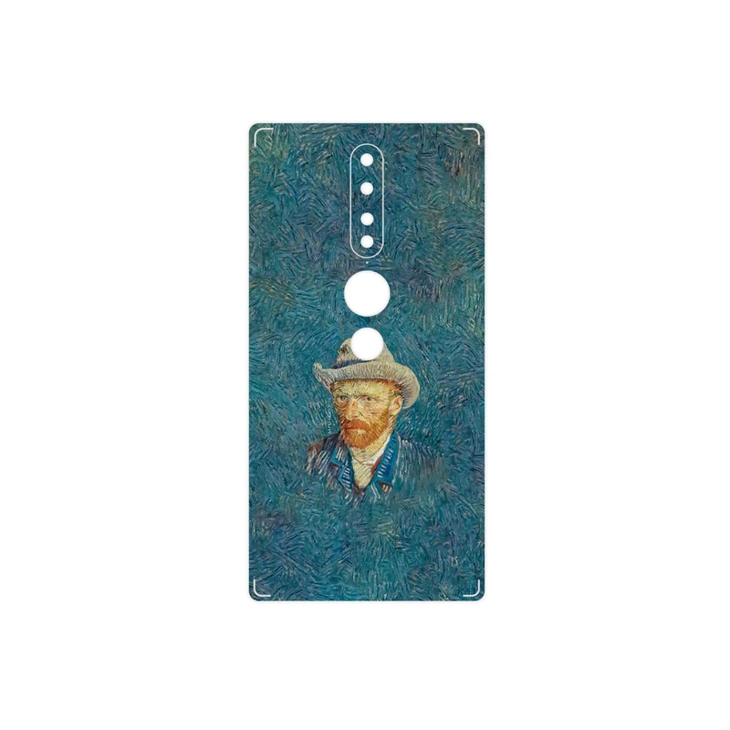 برچسب پوششی ماهوت مدل Self portrait with a gray felt hat مناسب برای گوشی موبایل لنوو Phab2 Pro