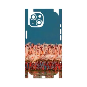 MAHOOT Flamingo-FullSkin Cover Sticker for Apple iPhone 15