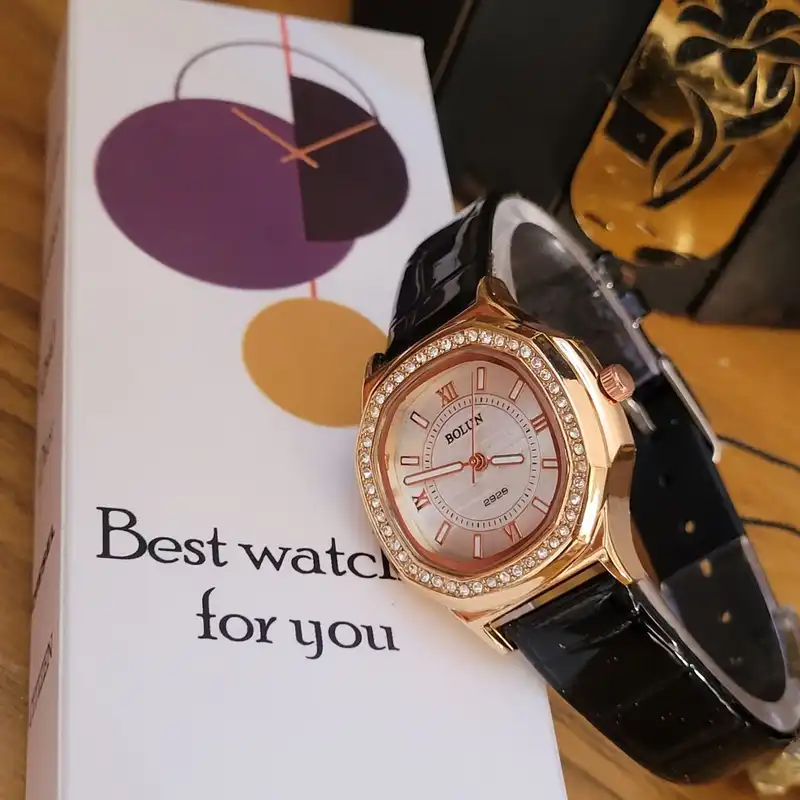 ساعت مچی عقربه ای زنانه مدل دورنگین01