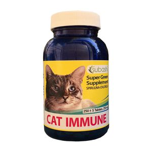 نقد و بررسی قرص مکمل غذای گربه سوباشی مدل Cat Immune وزن 95 گرم بسته 250 عددی توسط خریداران