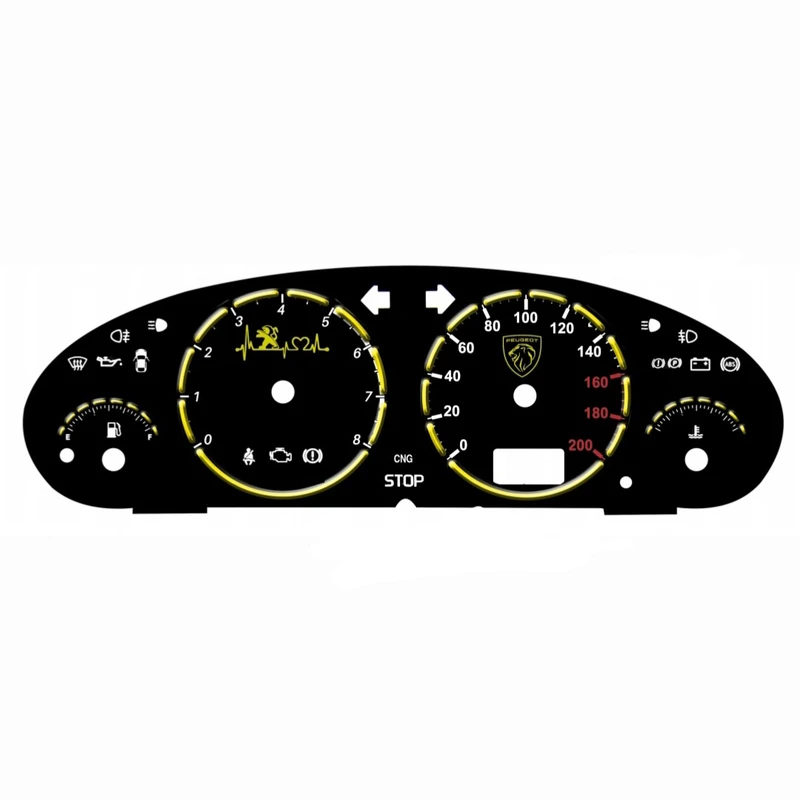 صفحه کیلومتر کد x2 مدل 02 مناسب پژو ۴۰۵ 