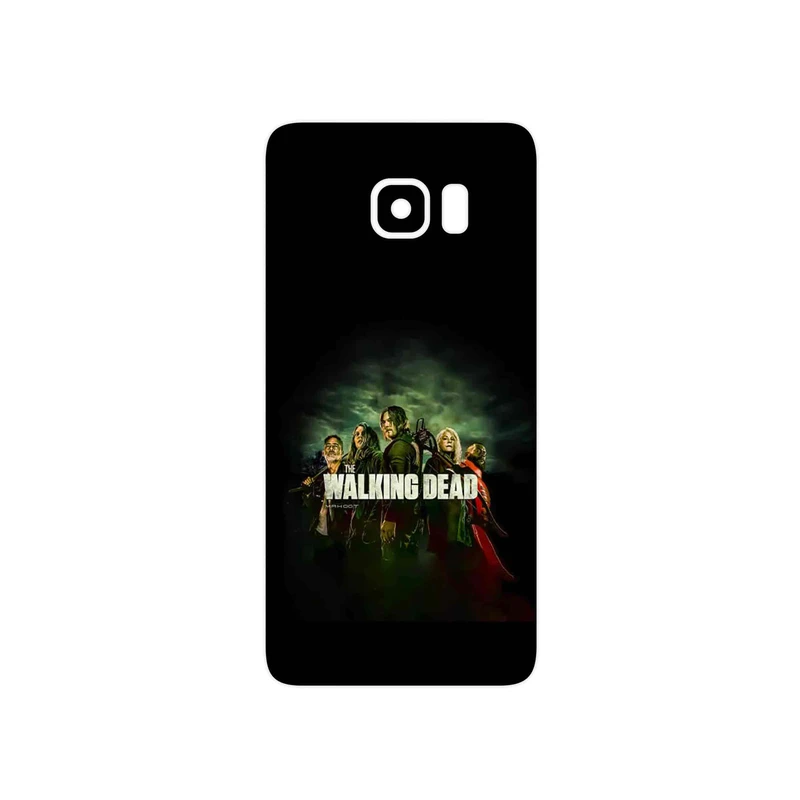 برچسب پوششی ماهوت مدل WALKING DEAD مناسب برای گوشی موبایل سامسونگ Galaxy S6 Edge