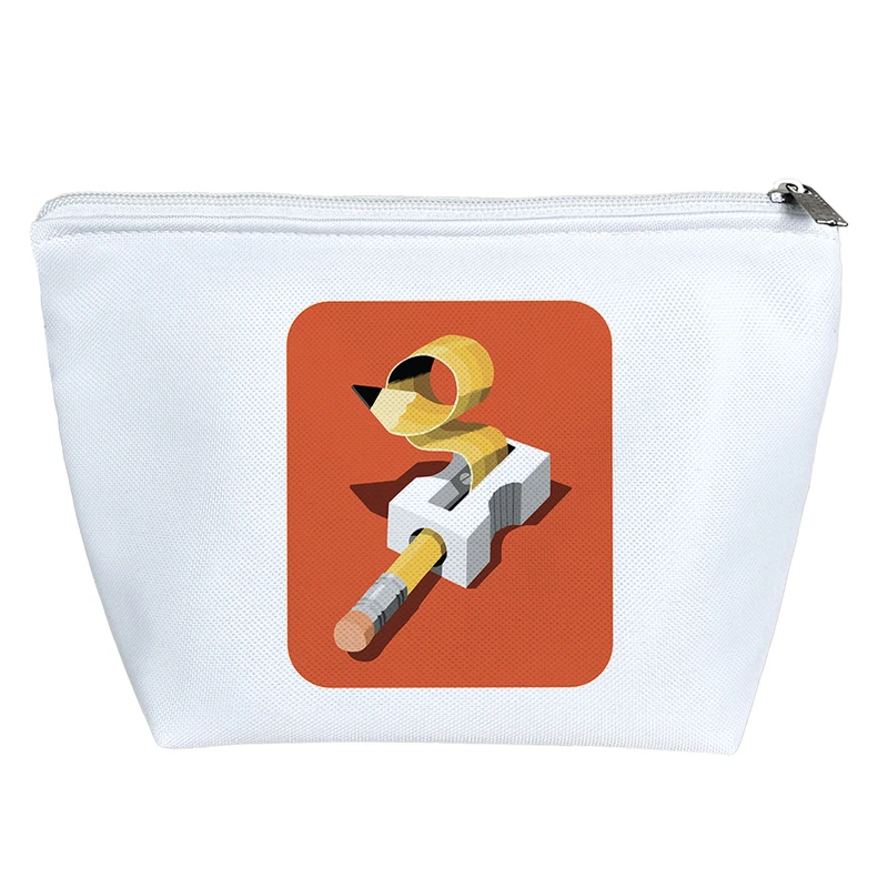 کیف لوازم آرایش دخترانه خندالو مدل مداد تراش کد 9044