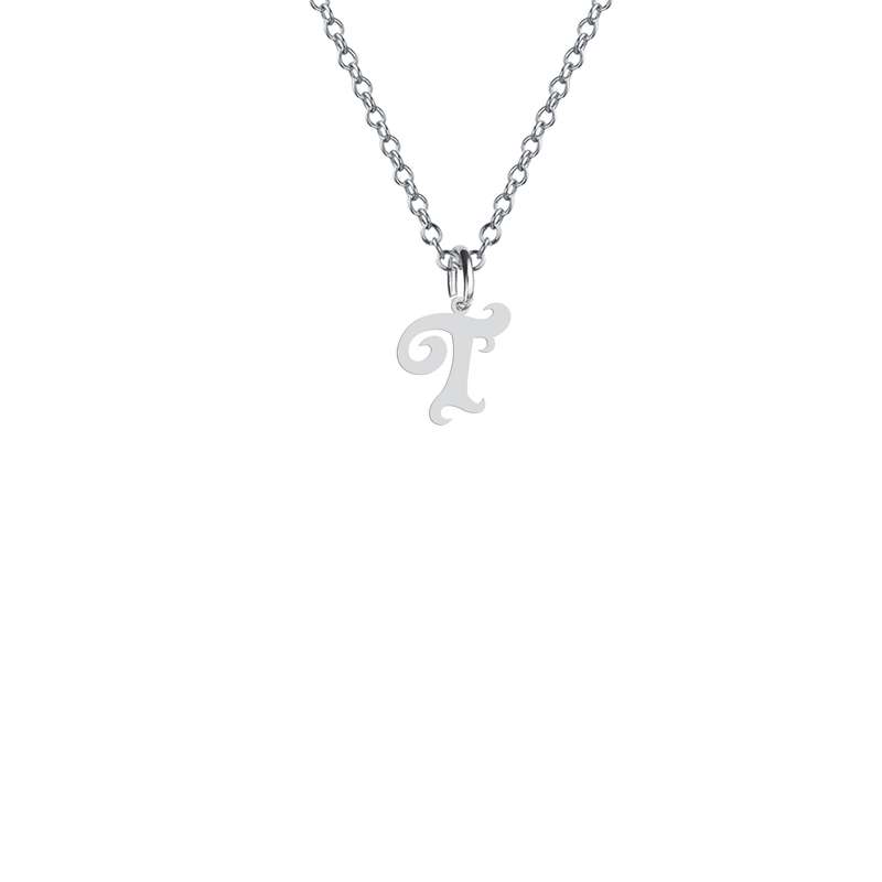 گردنبند نقره زنانه هایکا مدل حرف T کد n.ha2-802