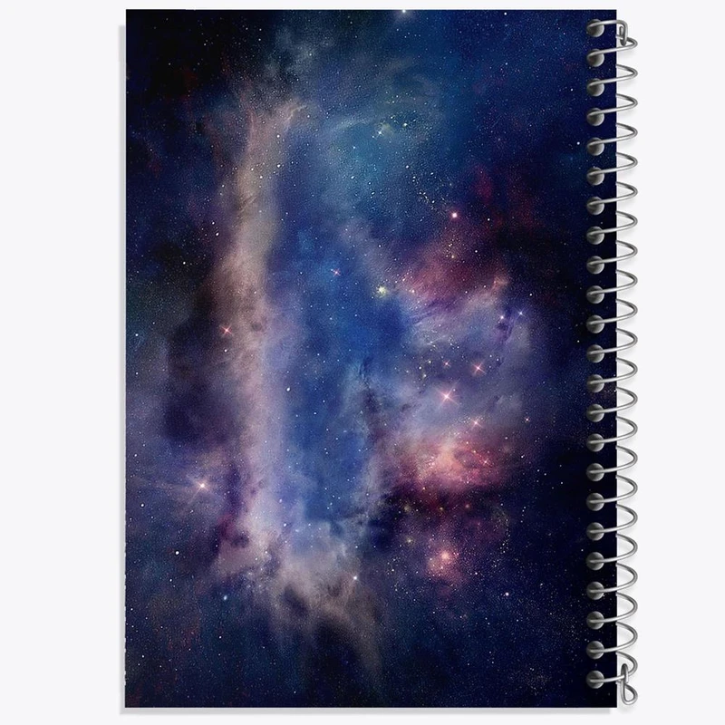 دفتر نت موسیقی 50 برگ خندالو مدل کهکشان و سیاره ها کد 25373