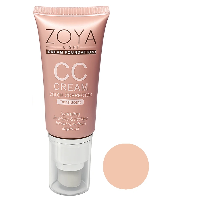 کرم پودر CC مایع زویا مدل ZCC شماره 3 مناسب برای پوست های خشک حجم 30 میلی لیتر