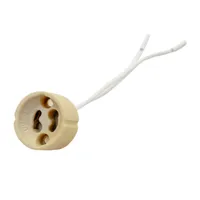 سوکت لامپ هالوژن پایه GU10 کد 02 بسته 5 عددی