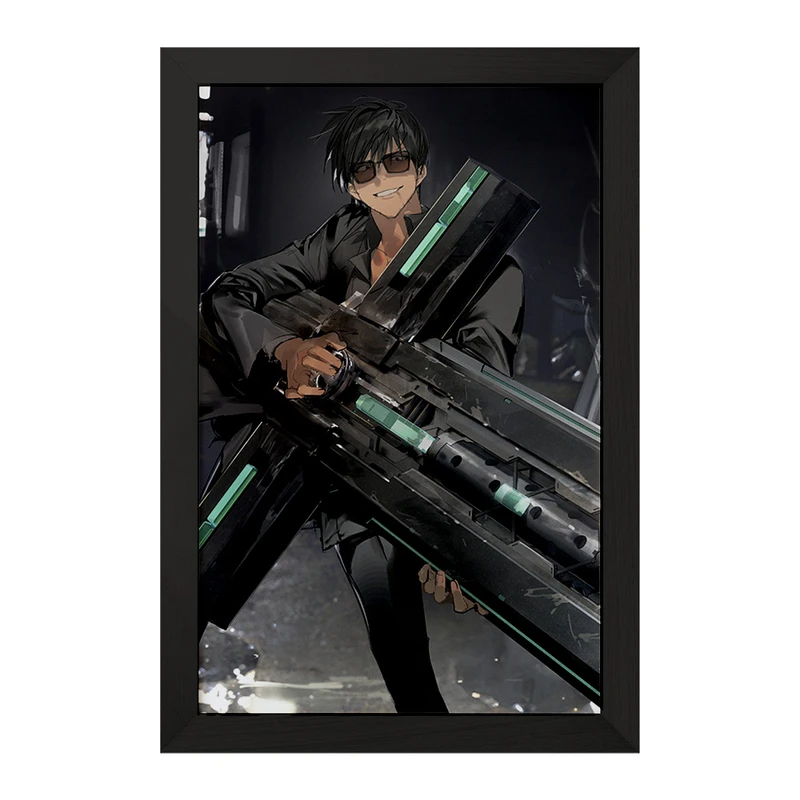 تابلو خندالو مدل نیکولاس انیمه تریگان (Trigun) کد 36218